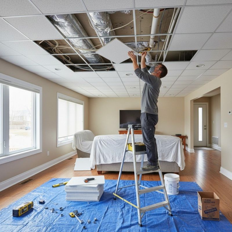 Drop Ceiling Repair in Arvada, CO