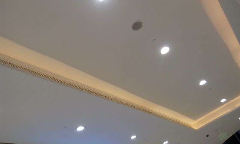 Finished Drop Ceiling in Office