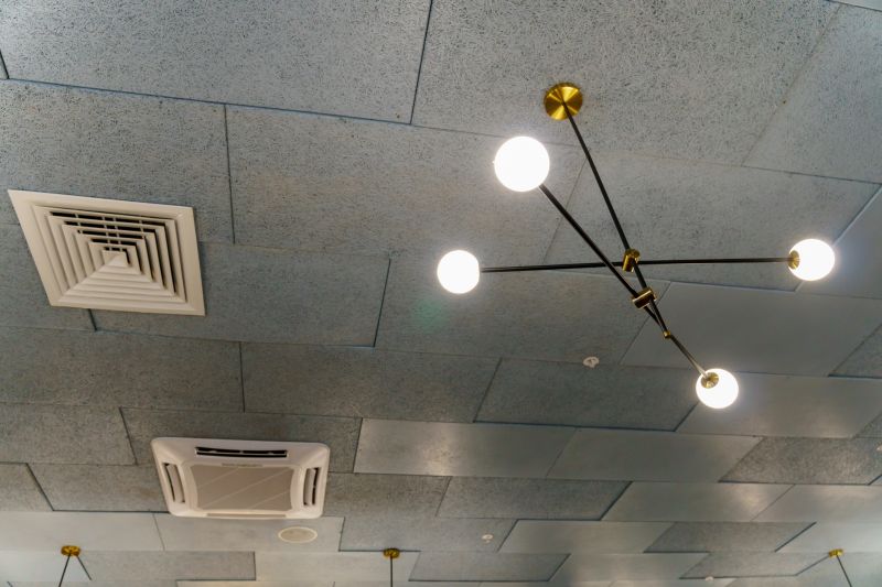 Ceiling System with HVAC Integration
