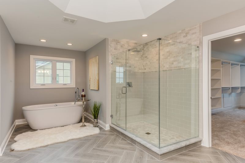 Walk-In Shower with Bench